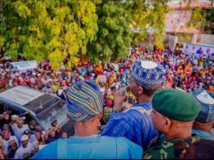 Gusau shuts down as residents storm streets to welcome minister Bello Matawalle