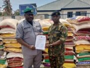 Navy hands over seized rice, petrol to customs, civil defence in Lagos