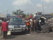 Two Britons dead as Anthony Joshua survives car crash in Ogun