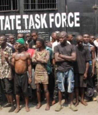 Lagos task force arrests 32 for nuisance on highways