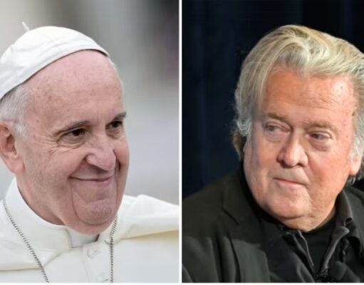 Steve Bannon courted Epstein in his efforts to ‘take down’ Pope Francis