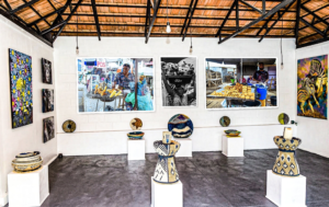 Esther Okon’s “Hands that Feed the City” series at Mads Art Gallery, Kigali