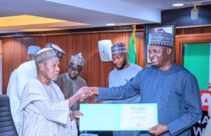 APC presents certificates to newly elected NWC members