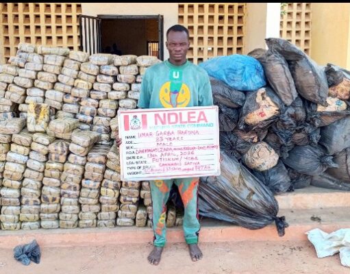 NDLEA intercepts cocaine, loud in food flasks, arrests fashion designer, others