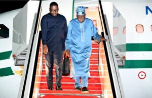 Tinubu returns to Lagos after three-nation visit