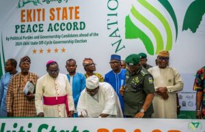 Ekiti guber: 13 parties sign peace pact