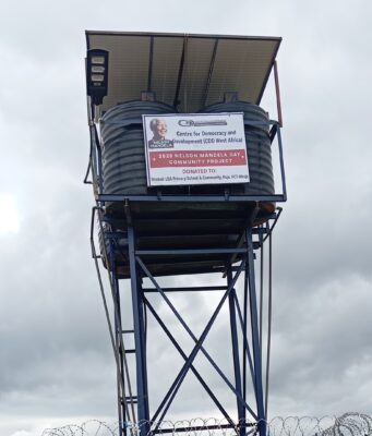 Mandela Day: CDD West Africa donates borehole to Kuje community, school