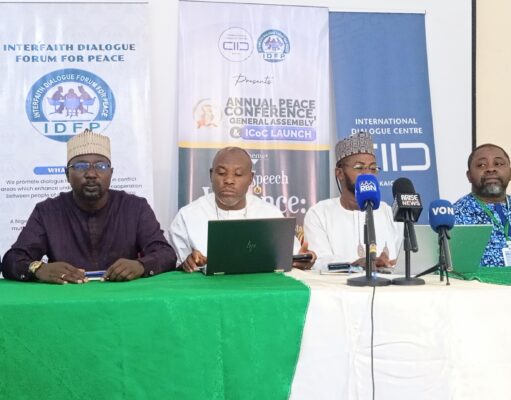 IDFP seeks break in Nigeria’s hate cycle, launches interfaith code