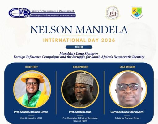 Mandela Day: CDD-West Africa, ASUU hold public lecture on South Africa’s democratic identity