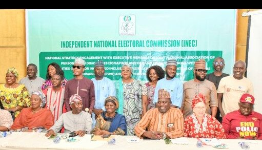 2027: INEC engages JONAPWD, OPDs on mobilisation of PWDs