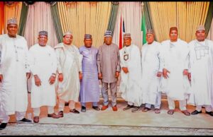 Minister Matawalle leads eight Zamfara lawmakers to Tinubu, pledges APC loyalty