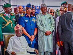 Minister Matawalle joins Tinubu as Air Force inducts five helicopters